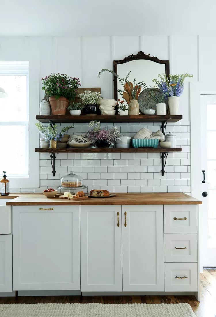 Modern french provincial kitchen