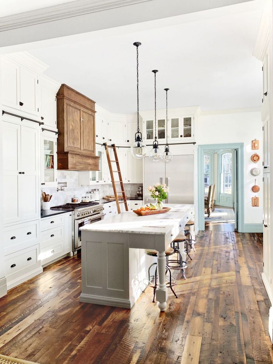 Modern french provincial kitchen