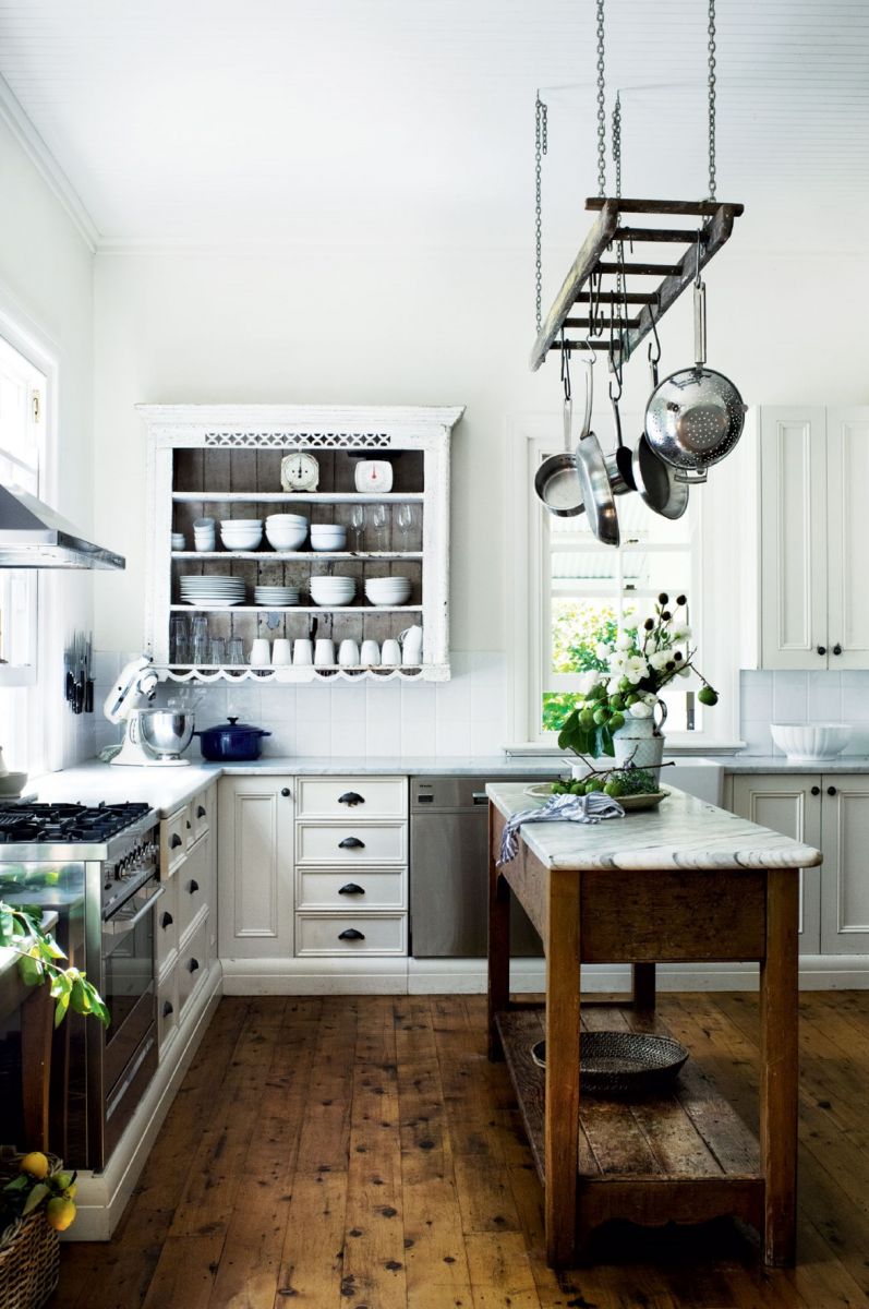 Modern french provincial kitchen