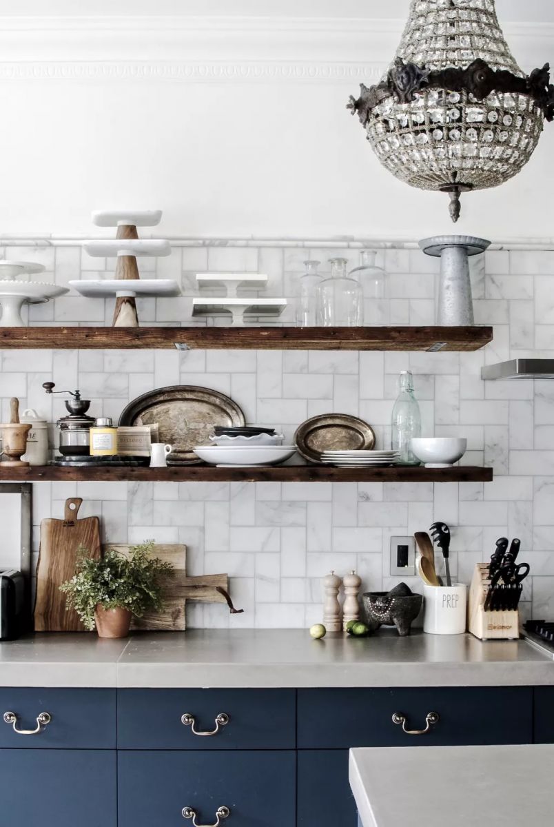 Modern french provincial kitchen